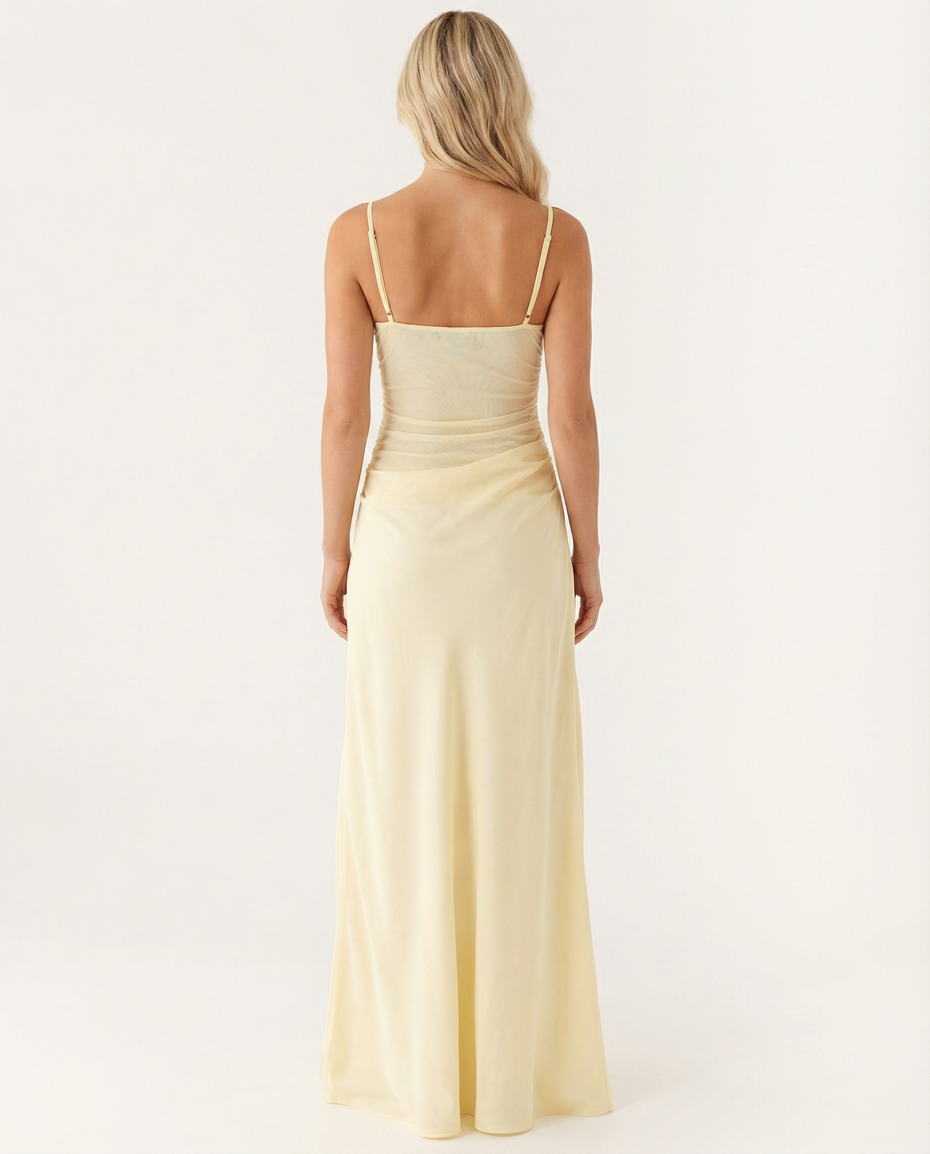 Tiffany | Maxi Dress with Underwired Bust and Cowl Draping