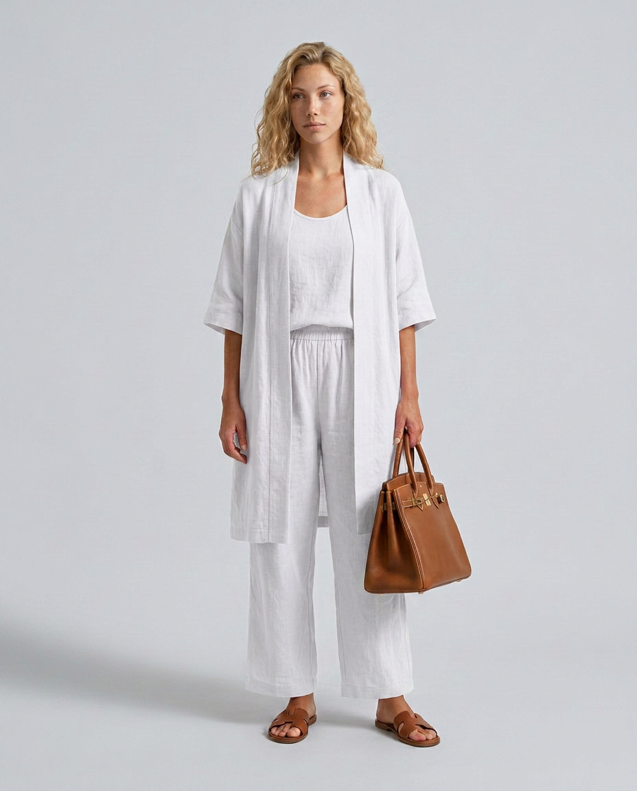 Yael | Three-Piece Relaxed Top & Pant Co-ord Set