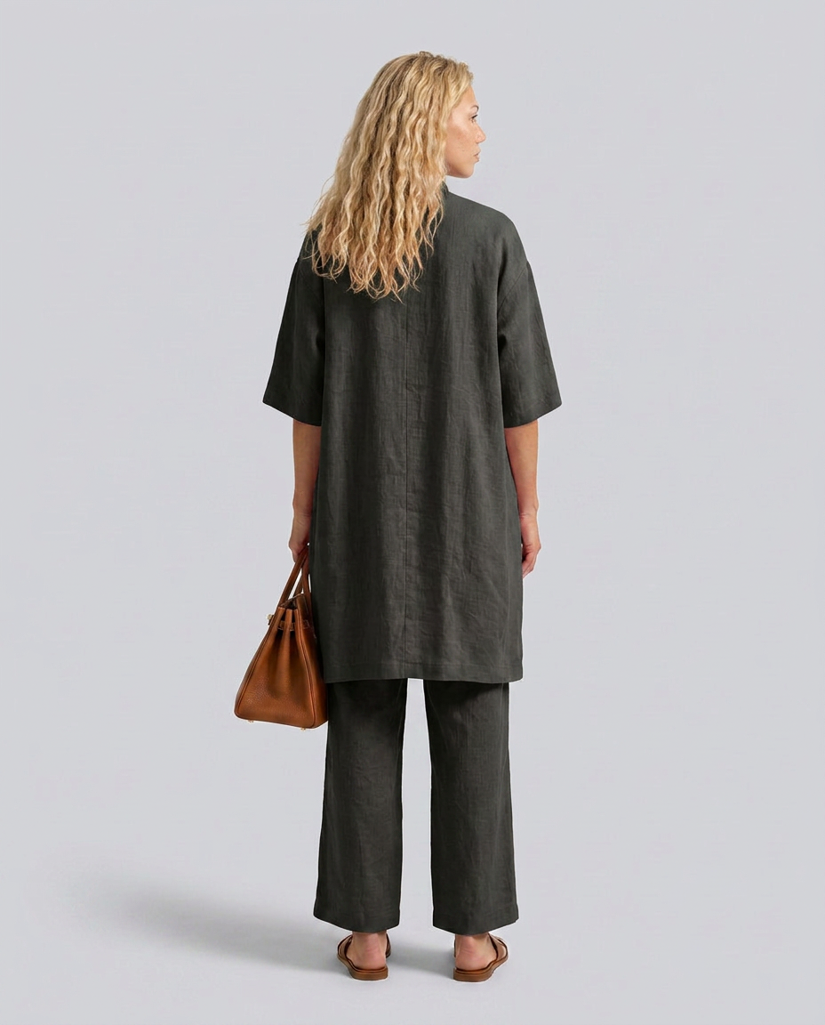 Yael | Three-Piece Relaxed Top & Pant Co-ord Set