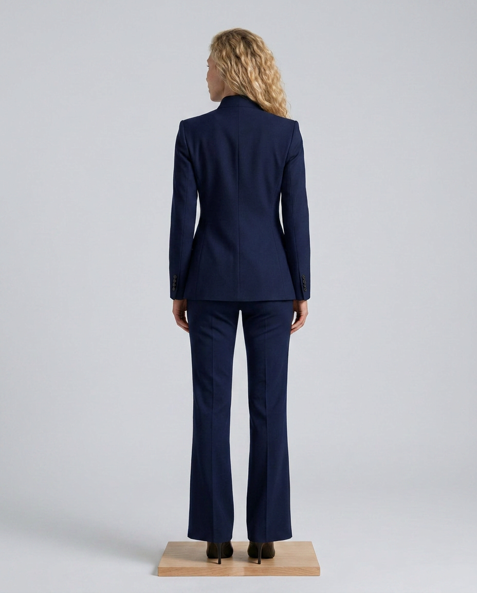 Paloma | Structured Stand Collar Tailored Suit Set