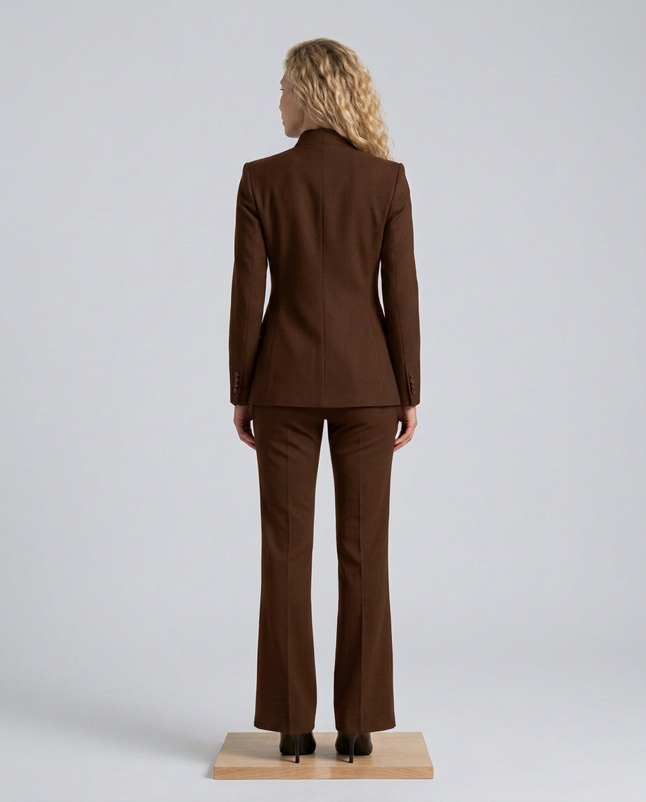 Paloma | Structured Stand Collar Tailored Suit Set