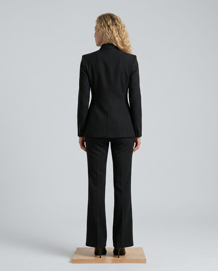 Paloma | Structured Stand Collar Tailored Suit Set
