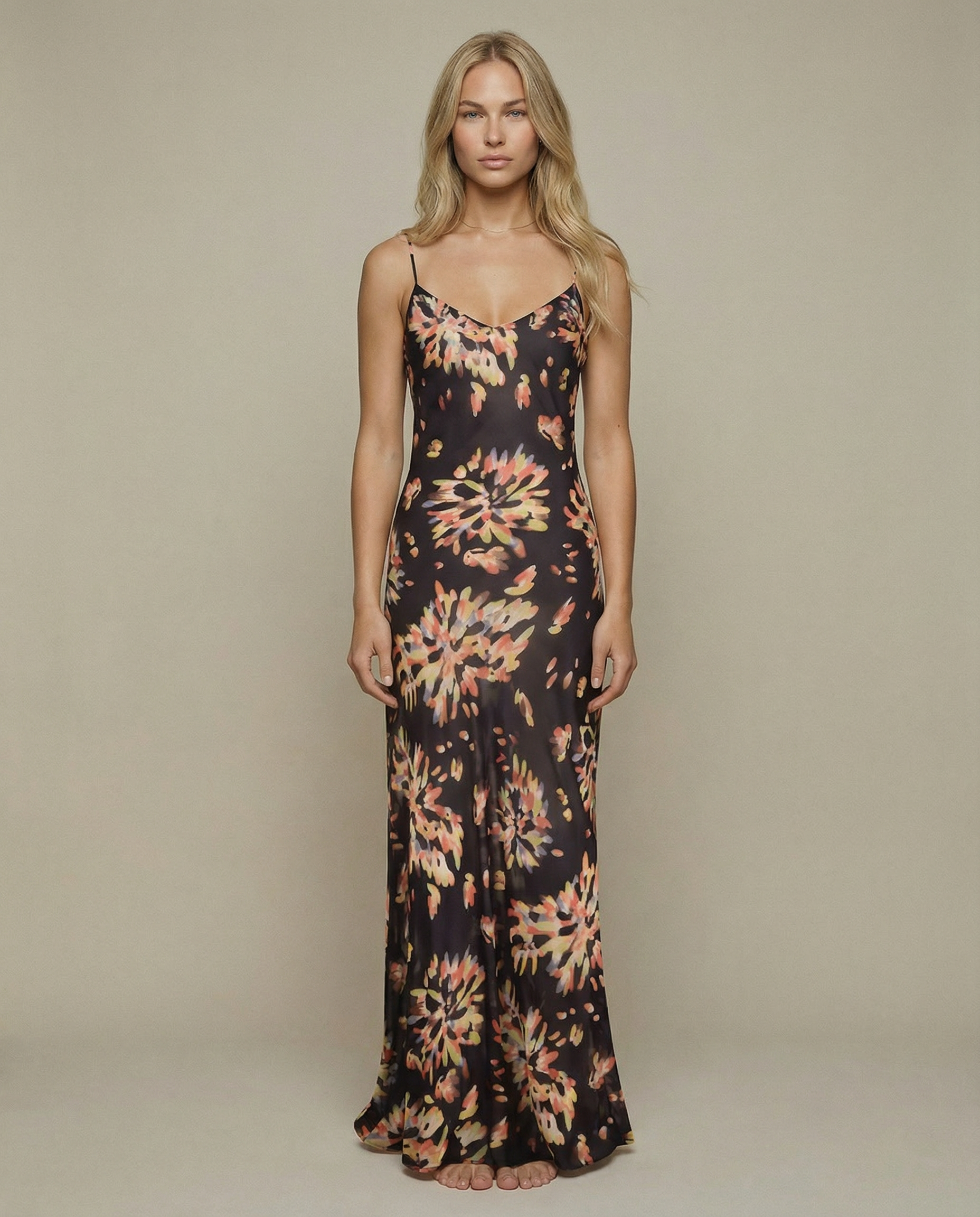 Deidre | Maxi Dress with Floral Print