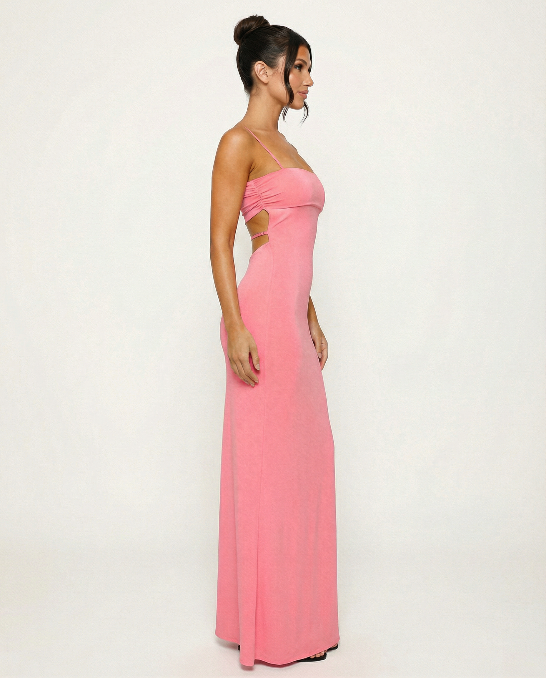 Maggie | Cut Out Strap Maxi Dress