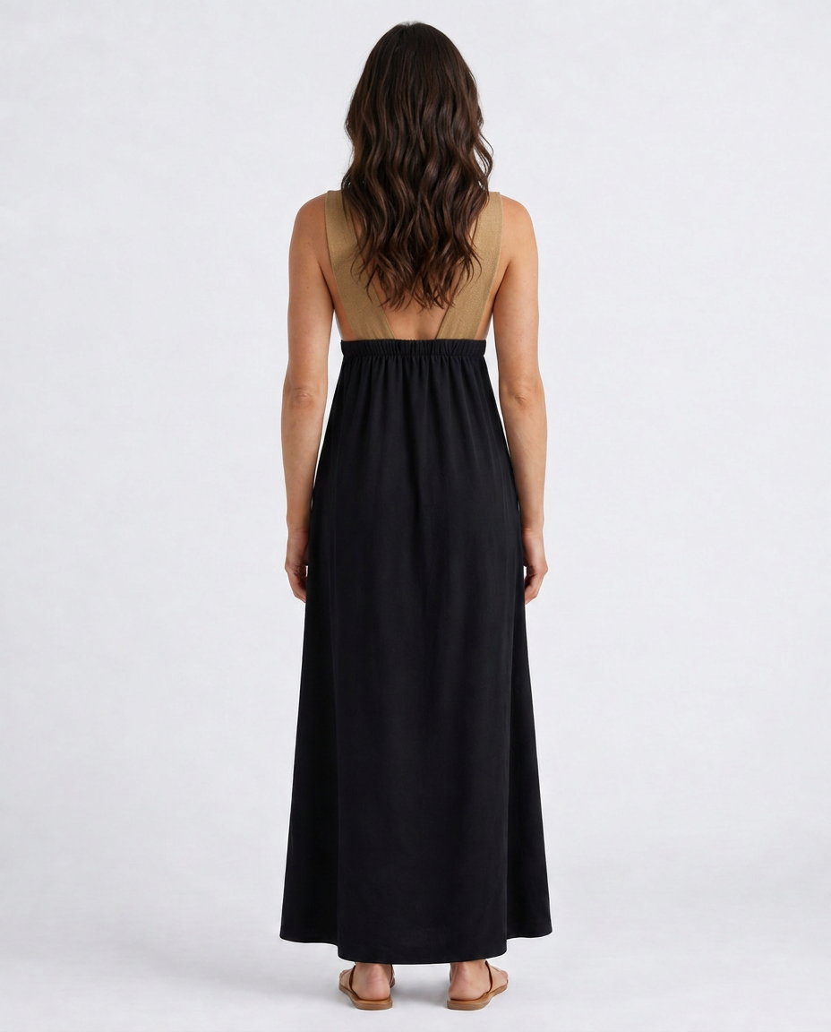 Celene | Cross Front Maxi Dress
