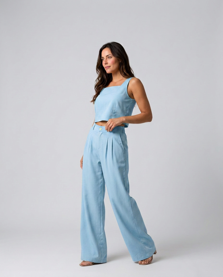 Mira | Palazzo Trouser Co-ord Set