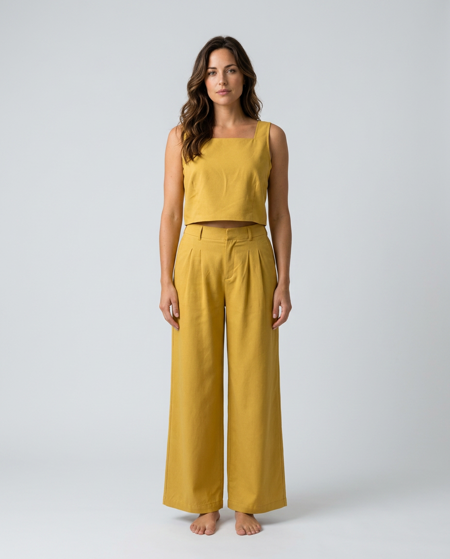 Mira | Palazzo Trouser Co-ord Set
