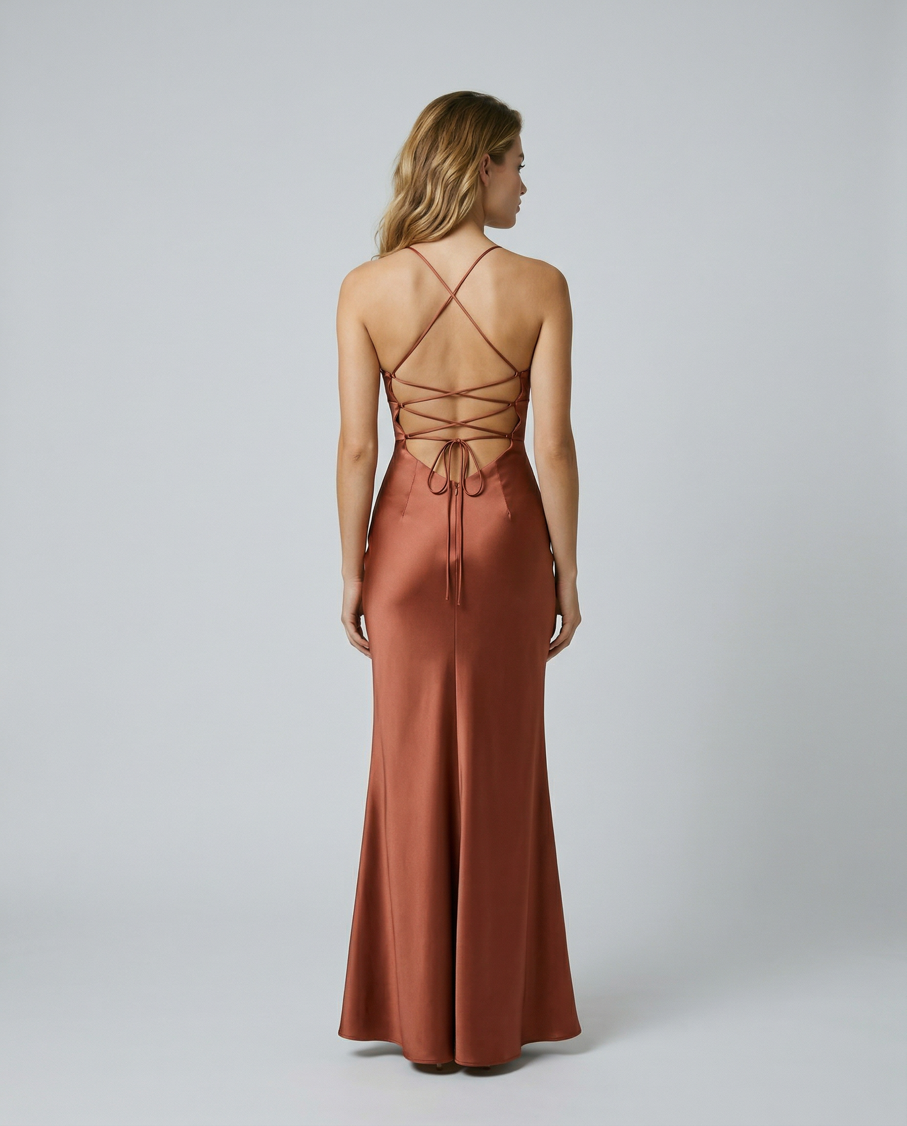 Vera | Maxi Dress with Lace-Up Back