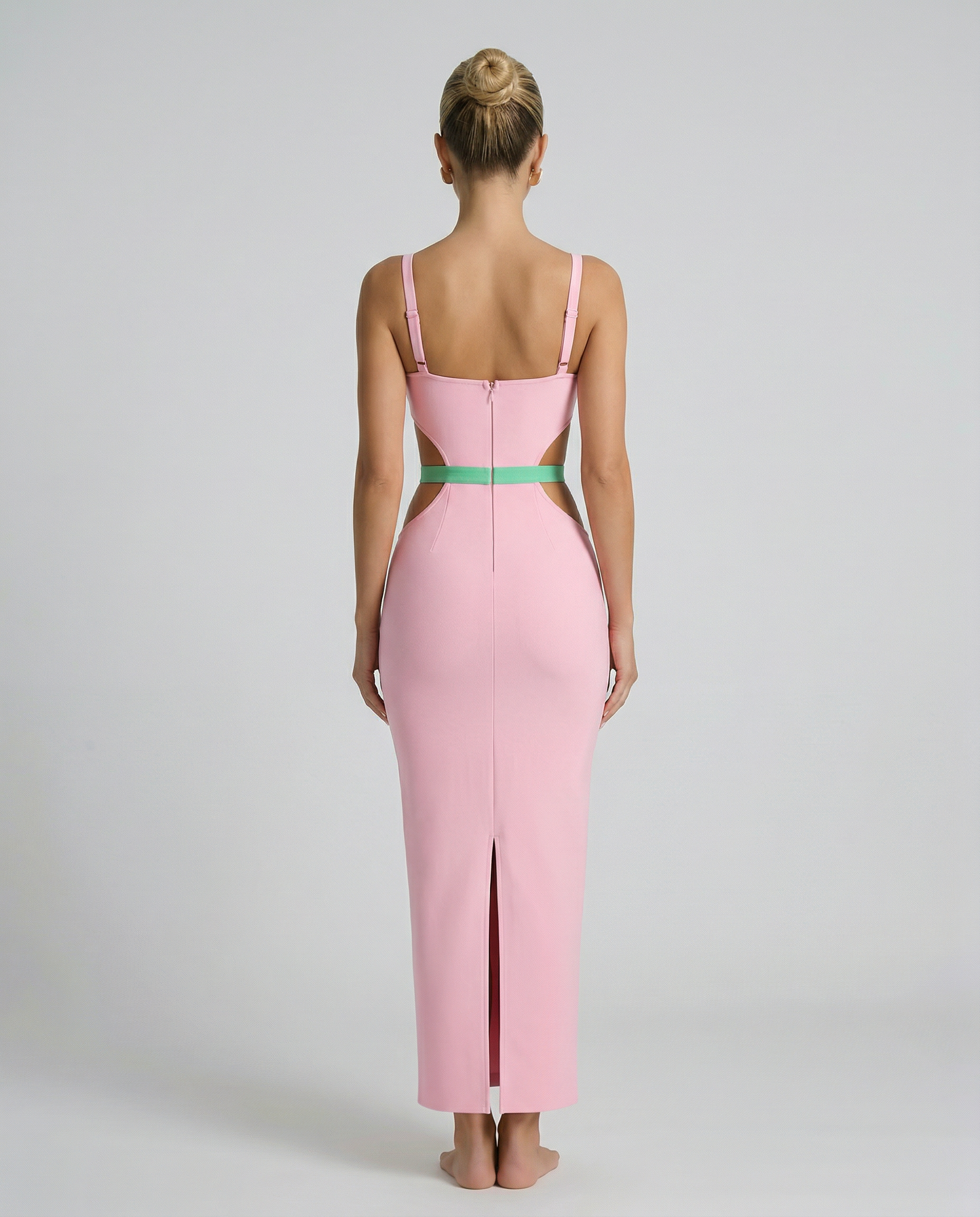 Wilma | Cut-Out Maxi Dress with Metal Trim