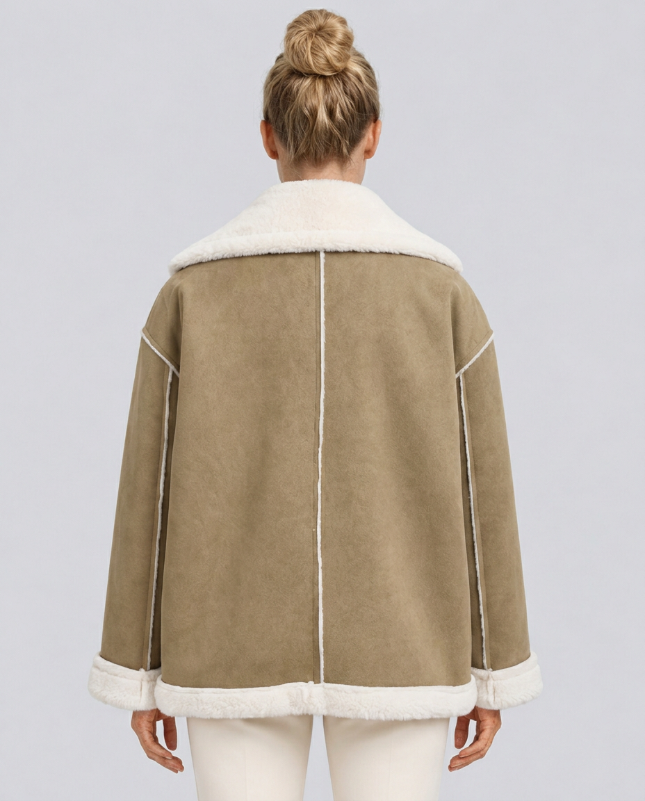 Valentina | Long Sleeve Teddy Borg Jacket