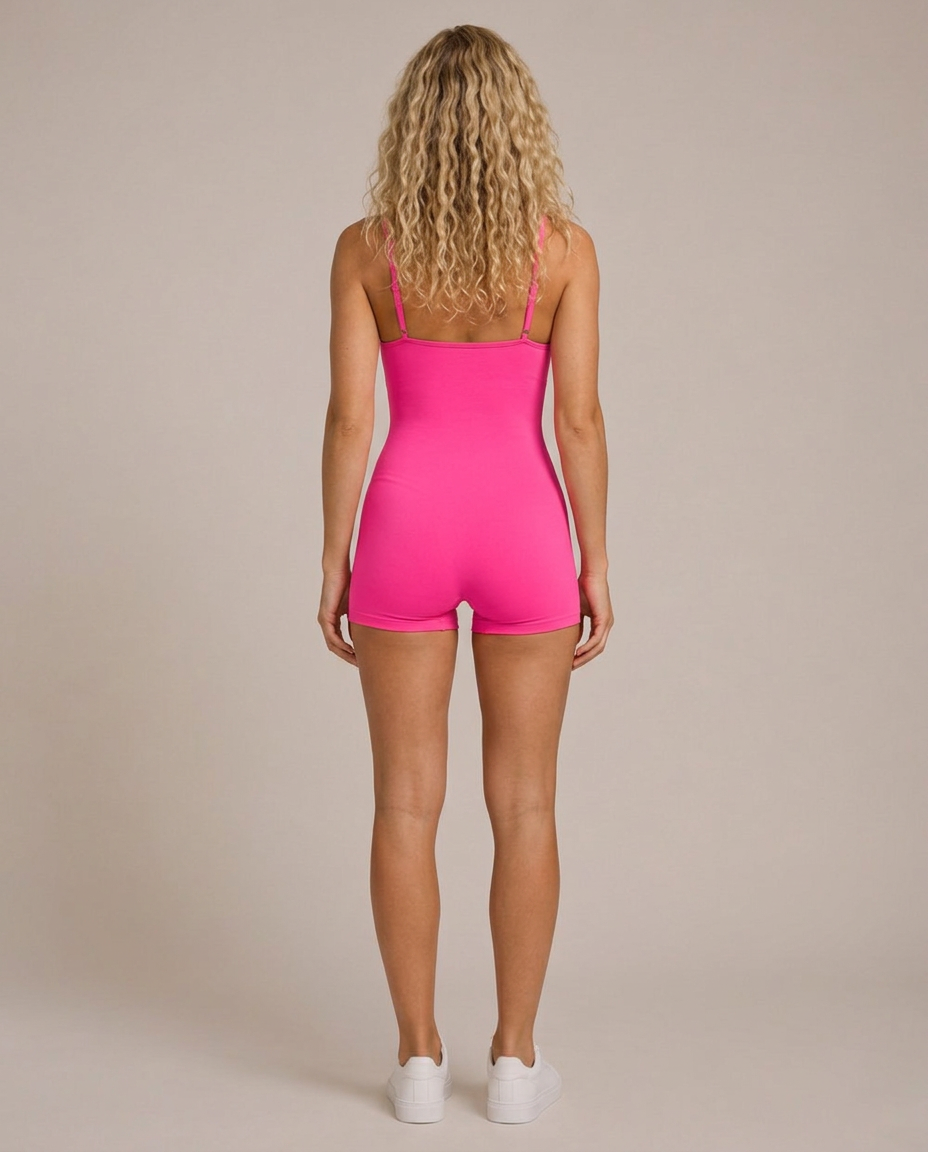Quinn | Adjustable Strap Slim Fit Sport Playsuit