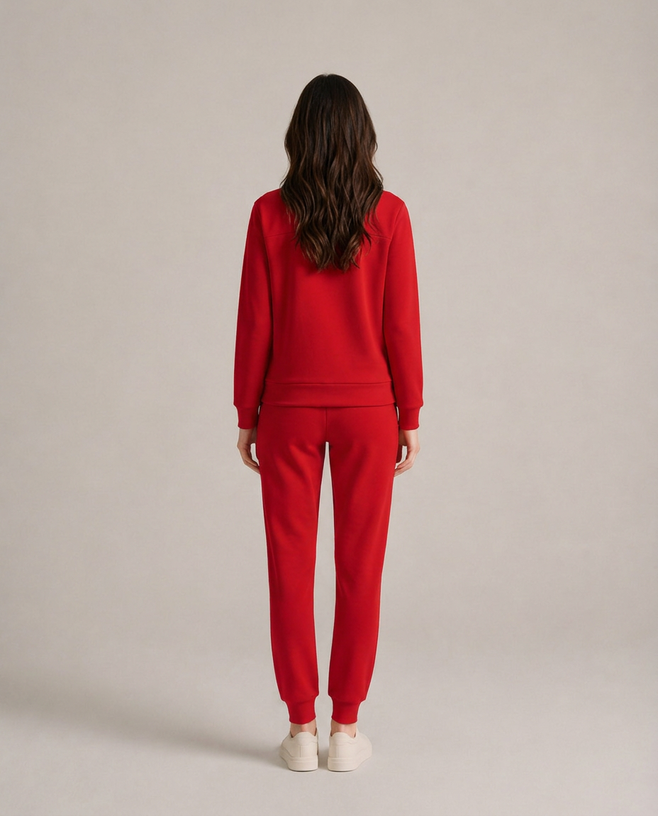 Winnie | Thermal Velour Long Sleeve Lounge Set