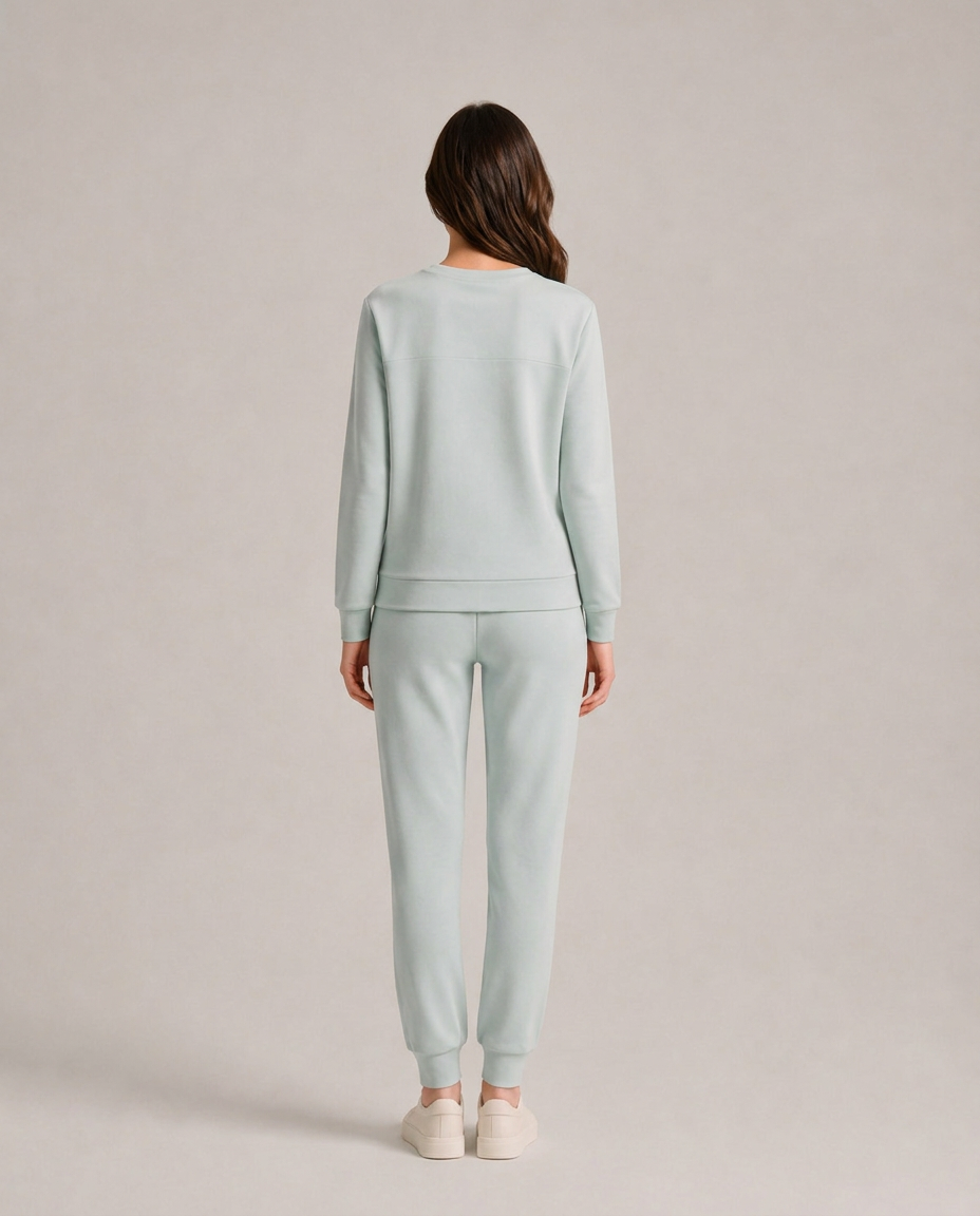 Winnie | Thermal Velour Long Sleeve Lounge Set