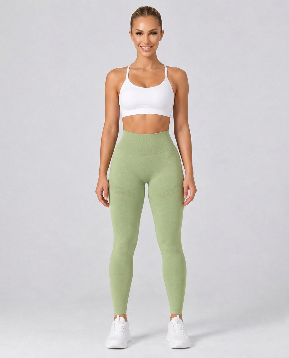 Fleur | High-Waisted Full-Length Sports Leggings