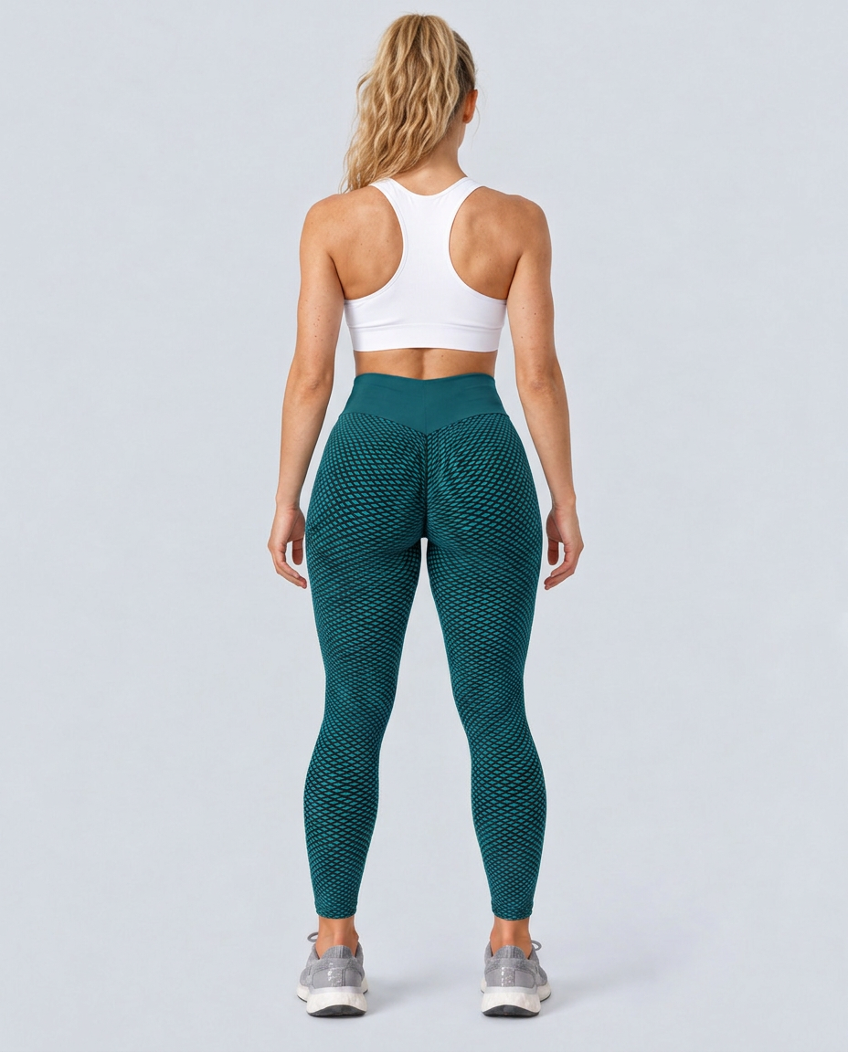 Lorena | High-Waisted Scrunch Full Length Leggings
