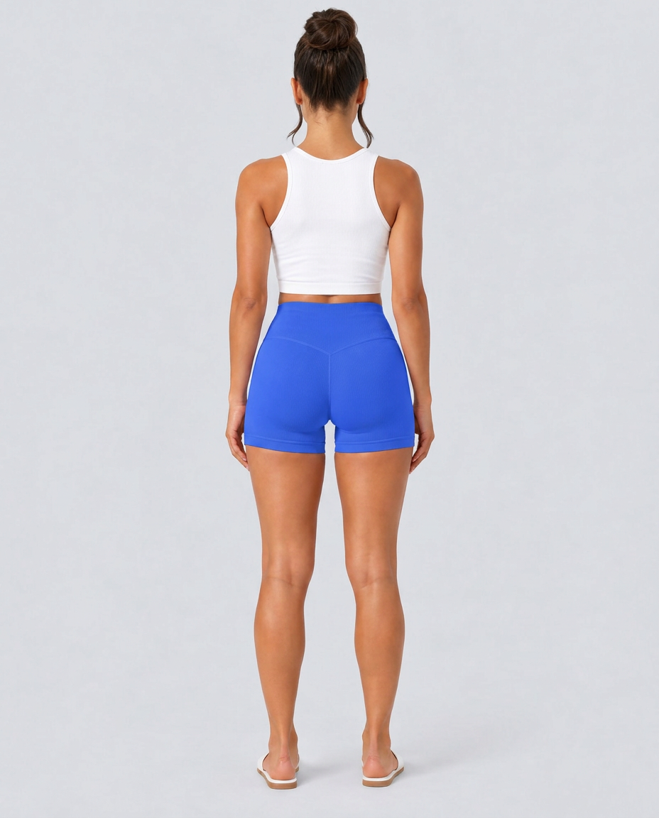 Ava | High-Waisted Non-Roll Active Shorts