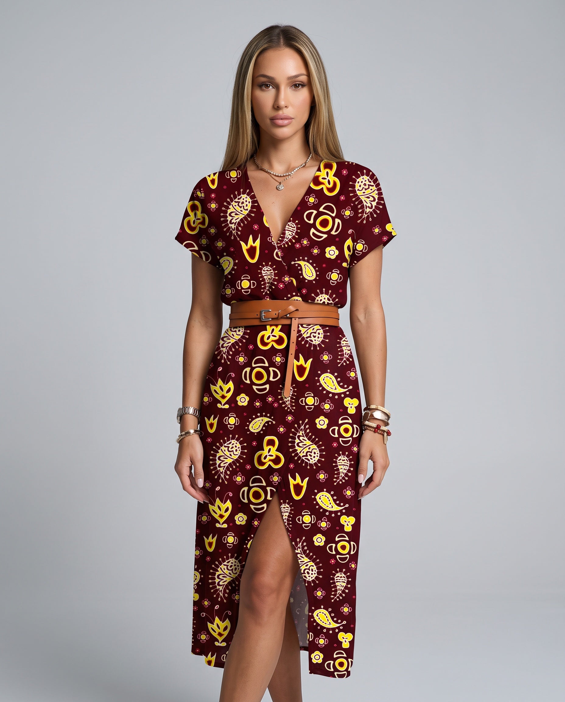 Sienna | Flowy Bohemian Maxi Dress