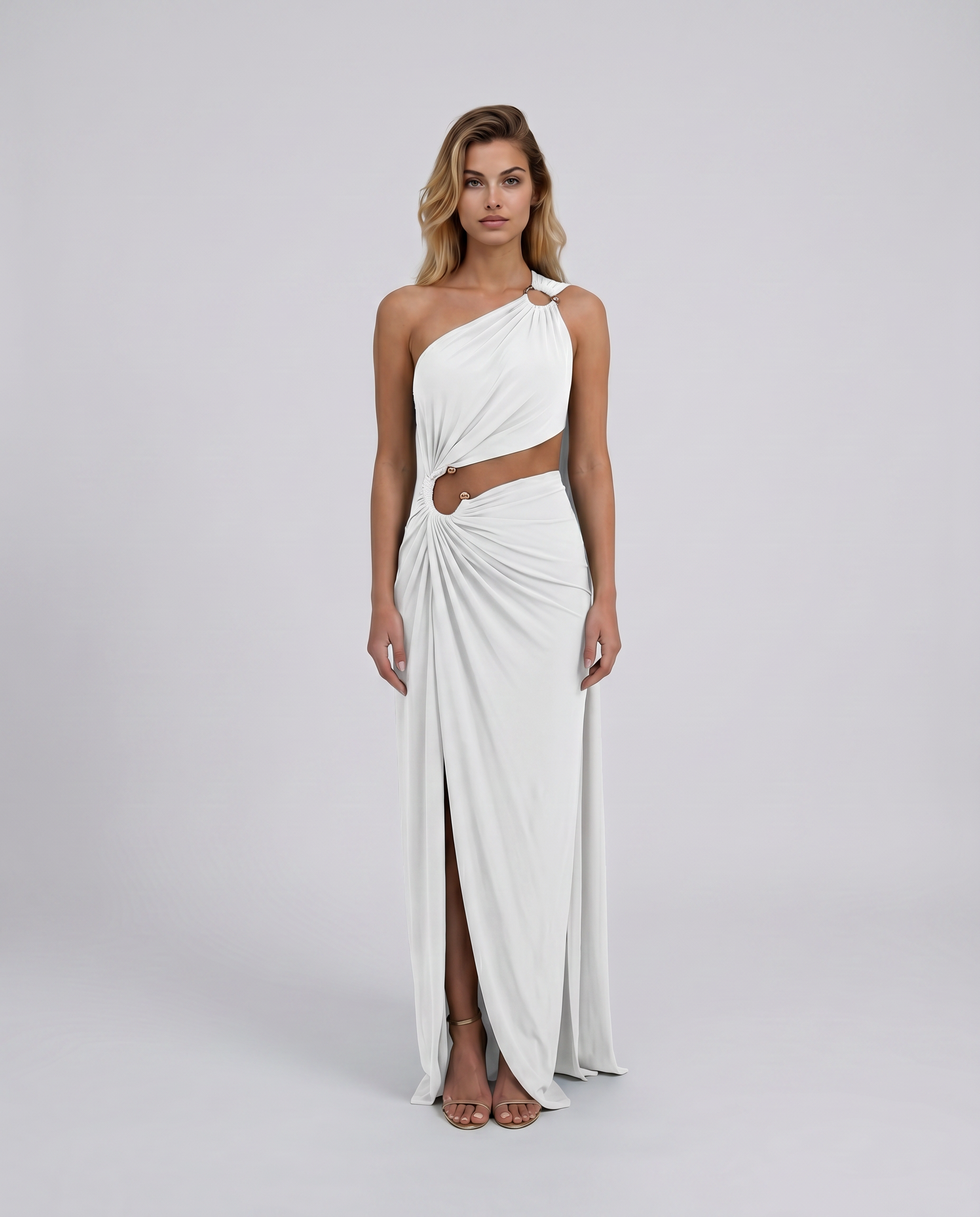 Jocelyn | Maxi Dress with Asymmetrical Cut-Out