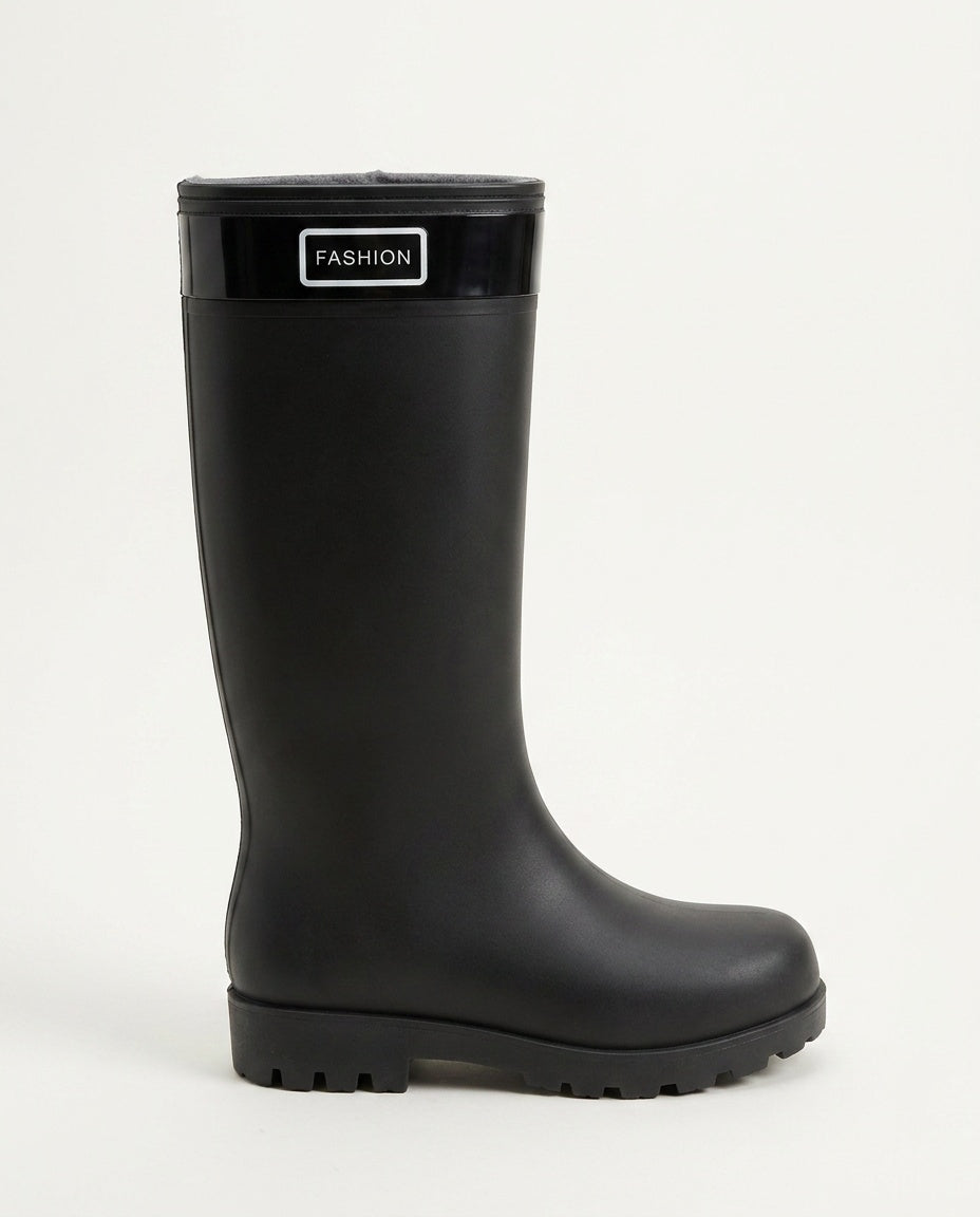 Bette | Fleece Lined Waterproof Wellington Boots