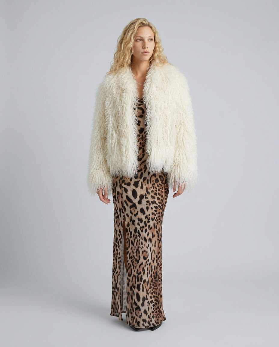 Alma | Oversized Teddy Faux Fur Coat