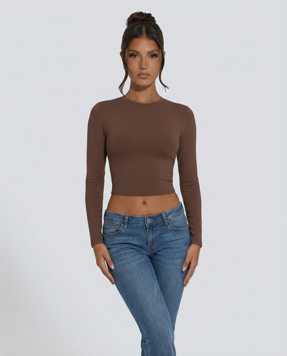 Mabel | Cropped Shaping Activewear Top