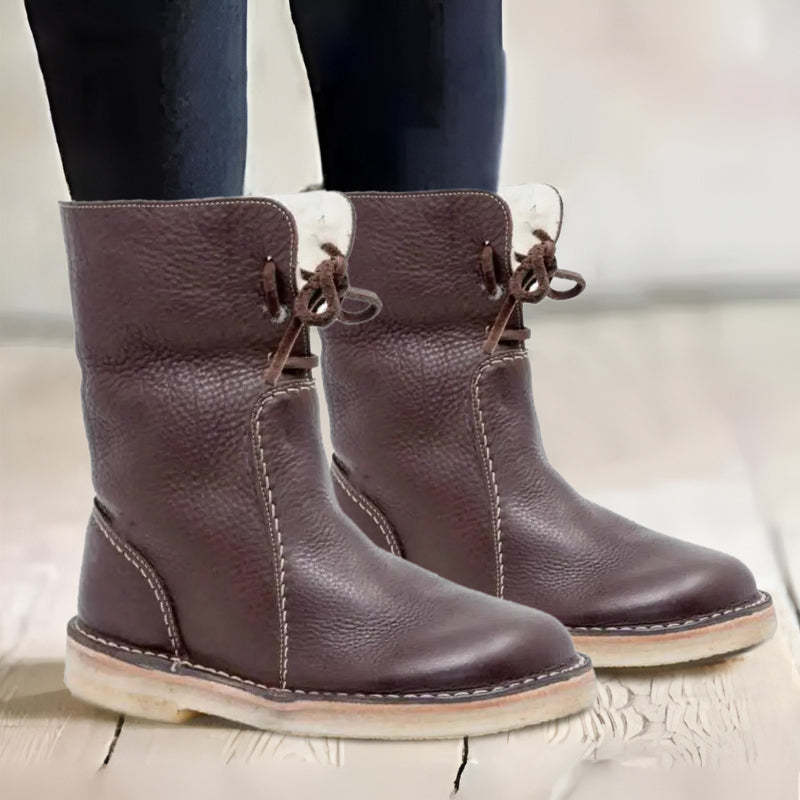 Una | Fur-Lined Water-Resistant Winter Boots