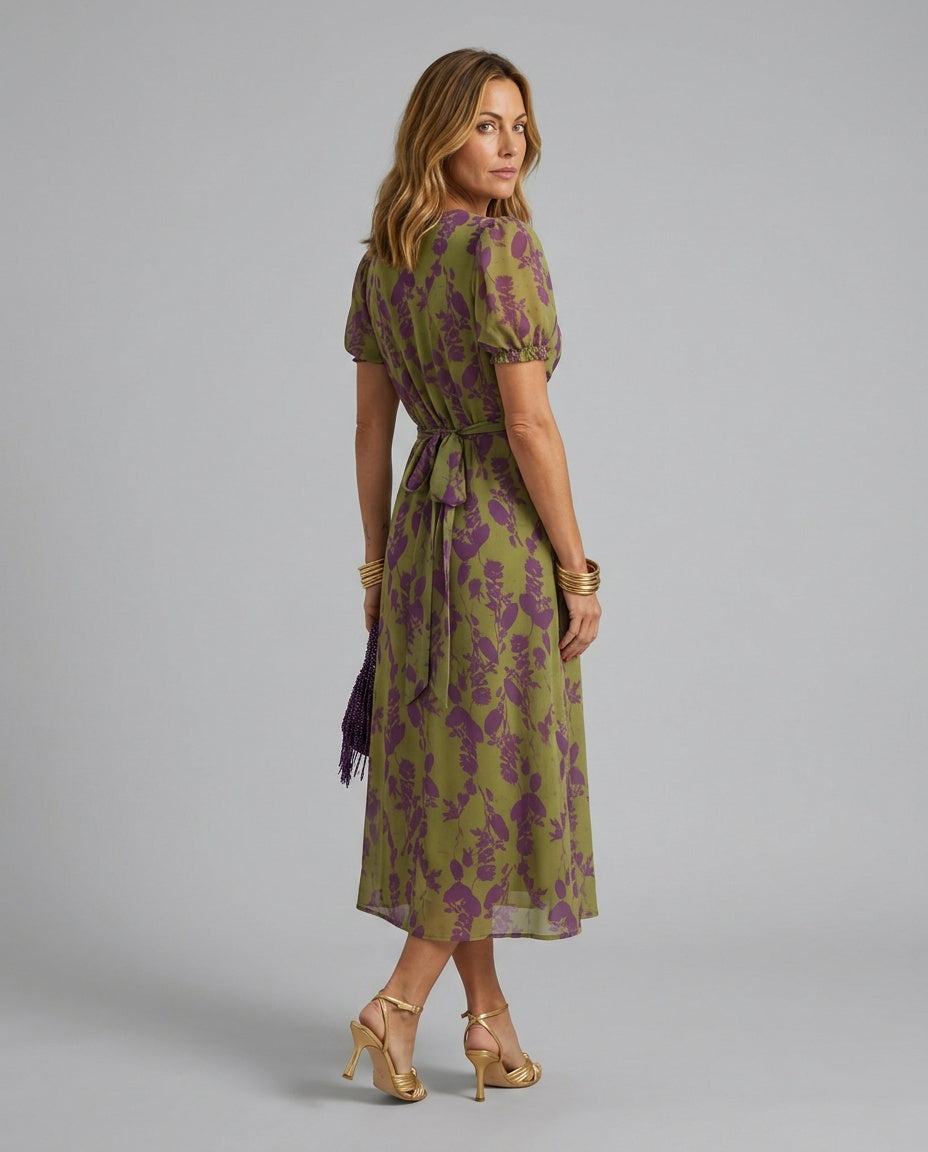 Soraya | Relaxed Floral Midi Dress