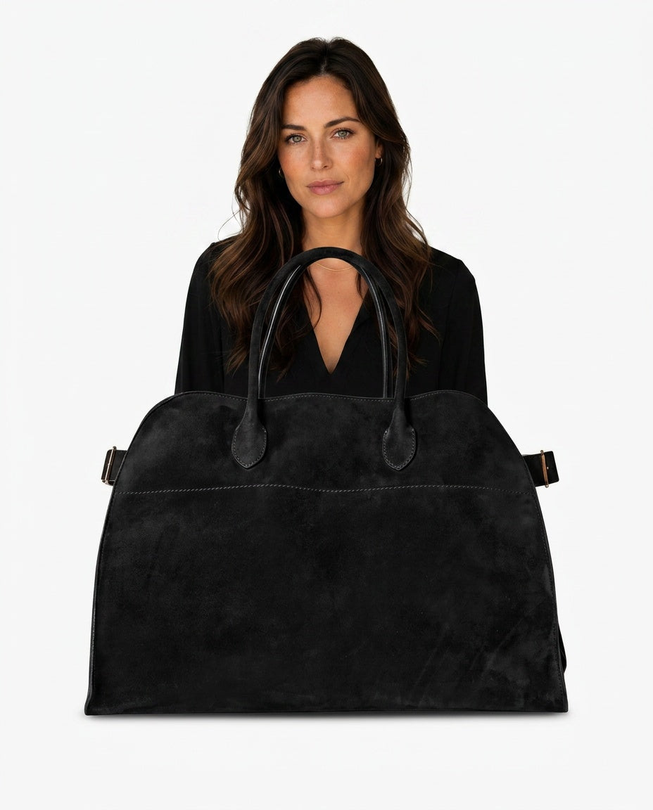 Structured Padded Strap Laptop Tote Bag