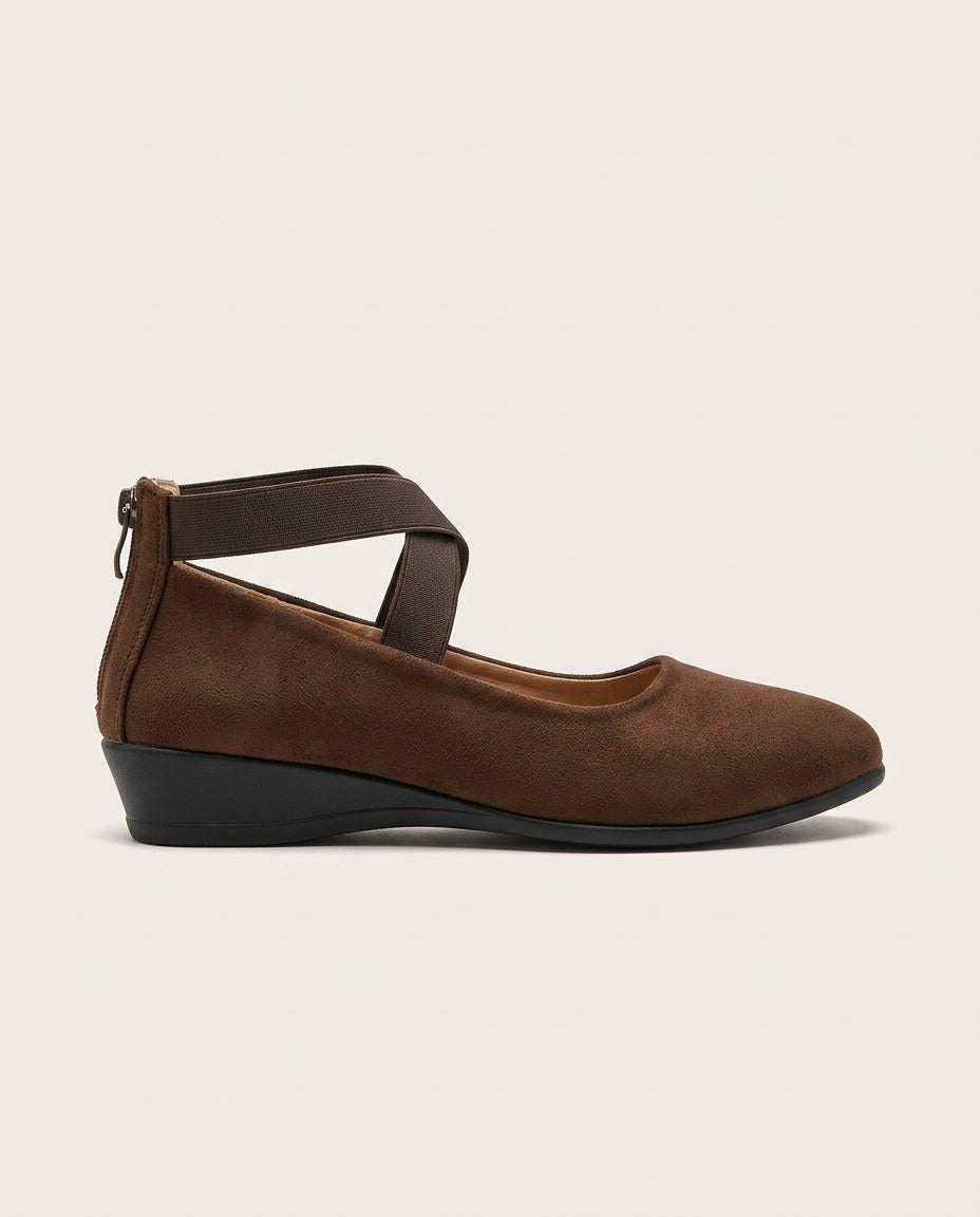 Helena | Wedge-Sole Closed Ballet Flats
