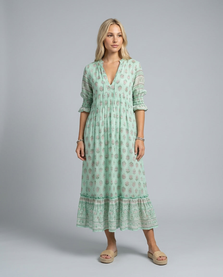 Piper | Relaxed Garden Party Midi Dress