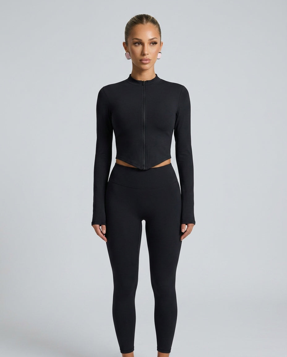 Georgia | Seamless Second Skin Sleeveless Crop Top