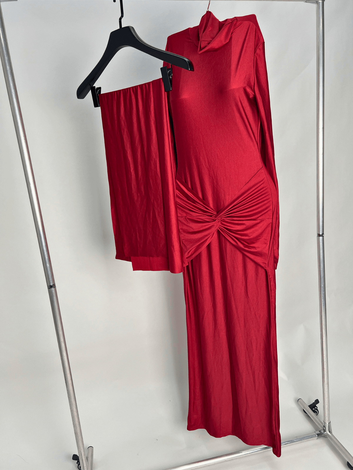 Layla | Long Sleeve Twisted Maxi Dress