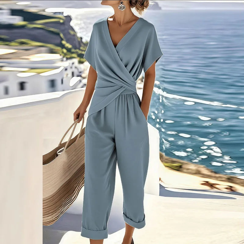 Gemma | Lightweight Relaxed-Fit Jumpsuit