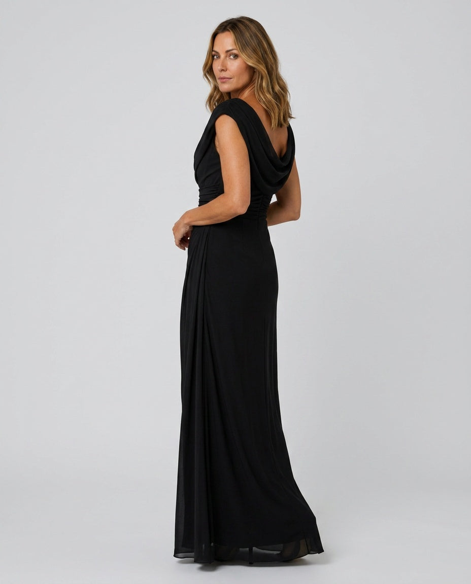 Billie | Draped Maxi Dress
