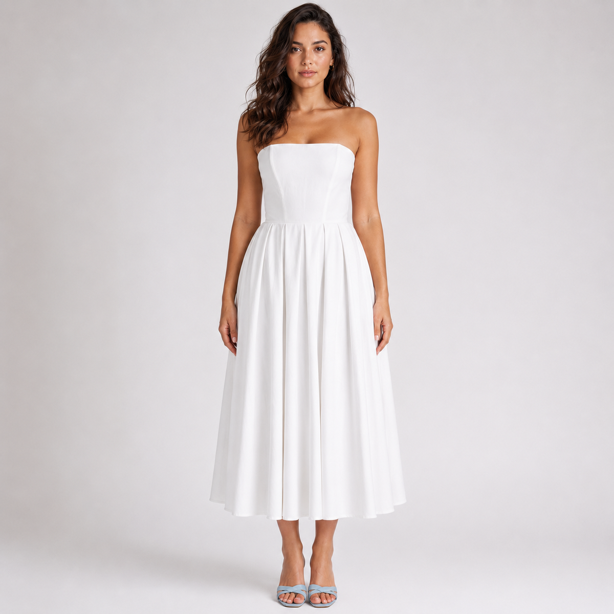 Alejandra | V-Neck A-Line Mini Dress