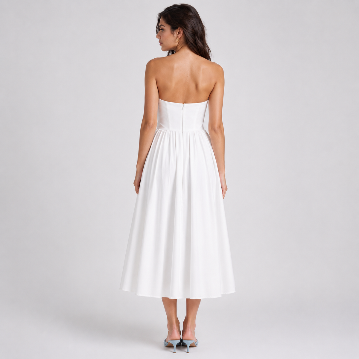Alejandra | V-Neck A-Line Mini Dress