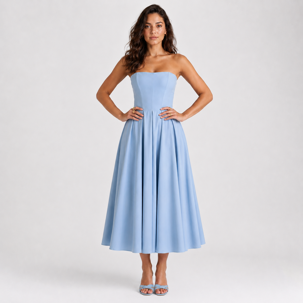 Alejandra | V-Neck A-Line Mini Dress
