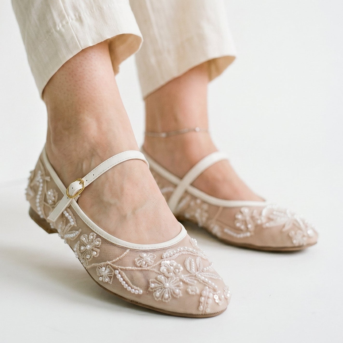 Talia | Breathable Slip-On Ballet Flats