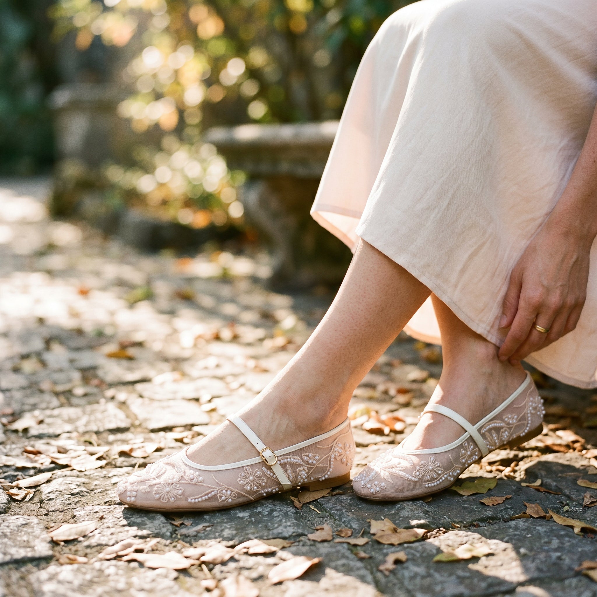 Talia | Breathable Slip-On Ballet Flats