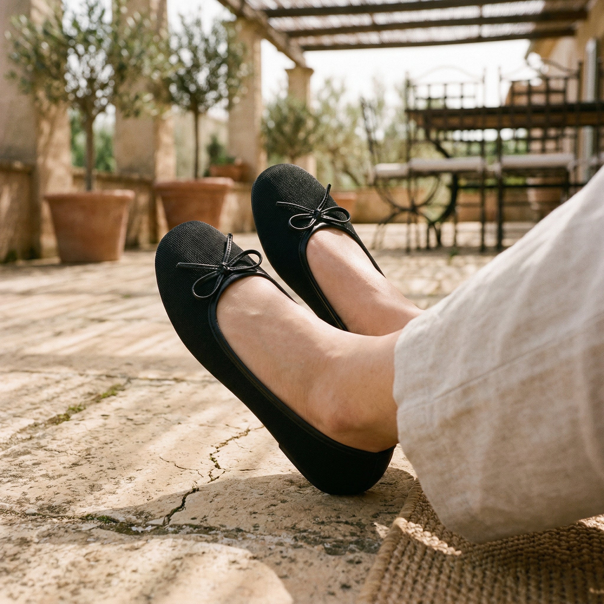 Pippa | Breathable Slip-On Ballet Flats