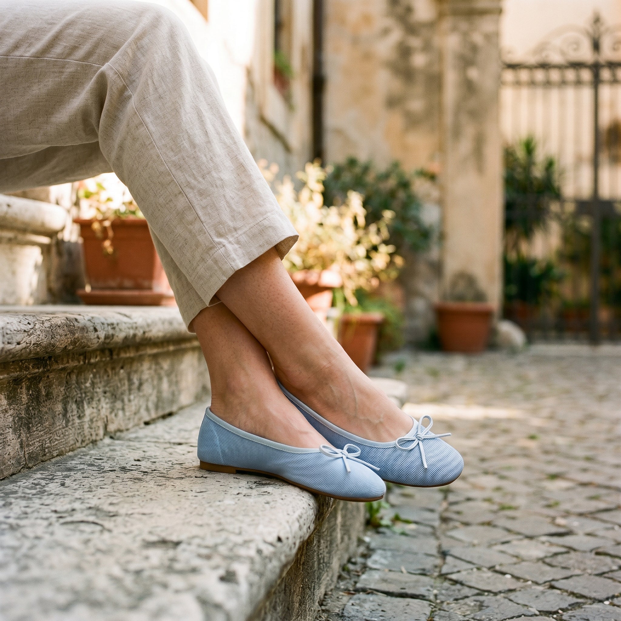 Pippa | Breathable Slip-On Ballet Flats