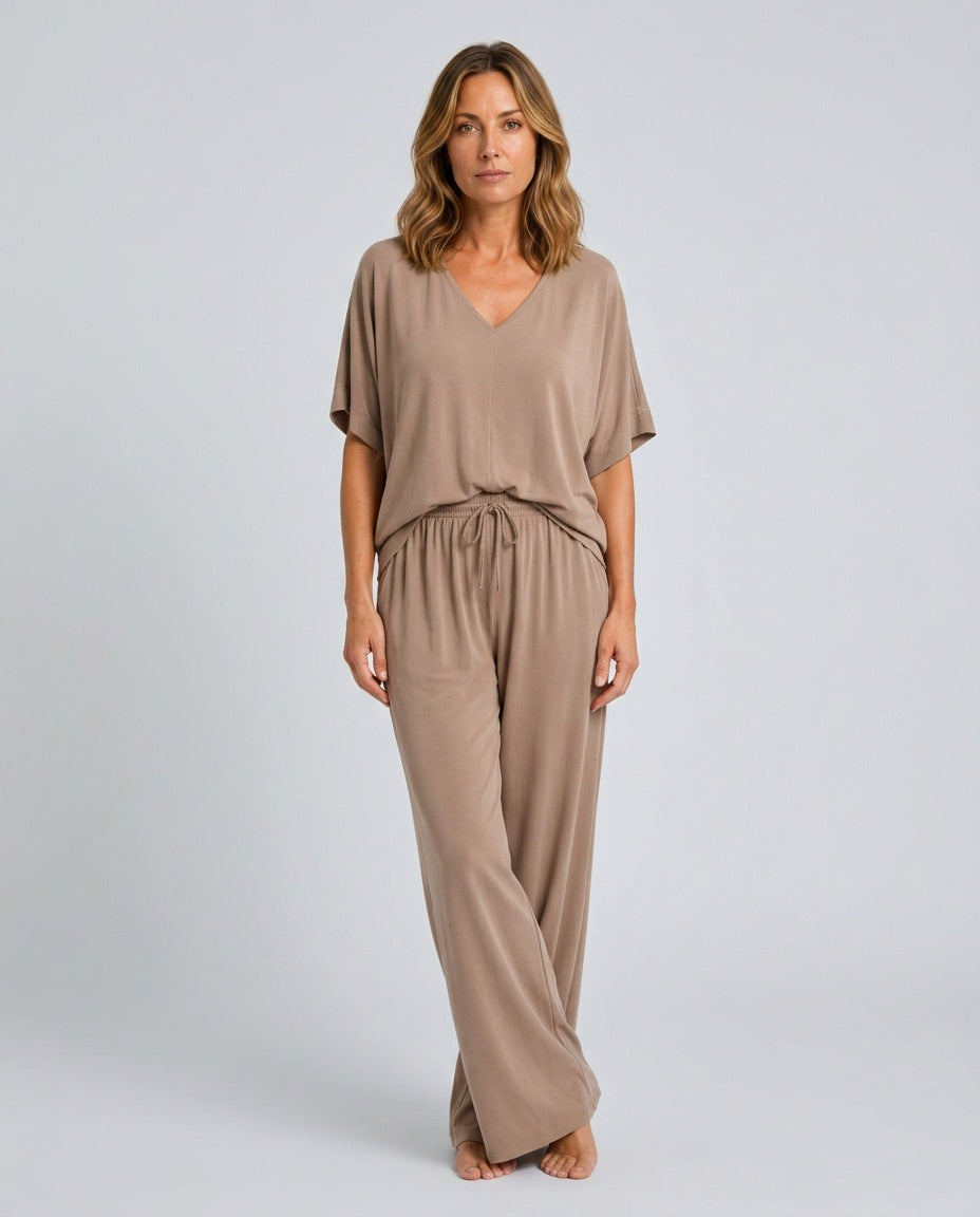 Sabine | Wide-Leg Relaxed Lounge Set
