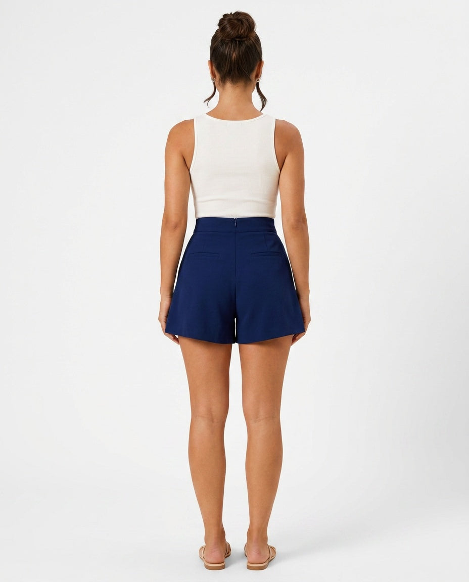 Jada | High Waist Loose Fit Shorts