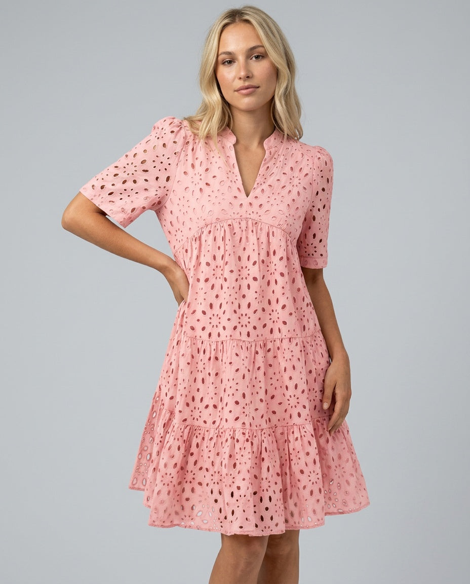 Hadley | Lace Ruffle A-Line Sundress