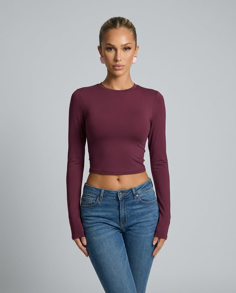 Mabel | Cropped Shaping Activewear Top
