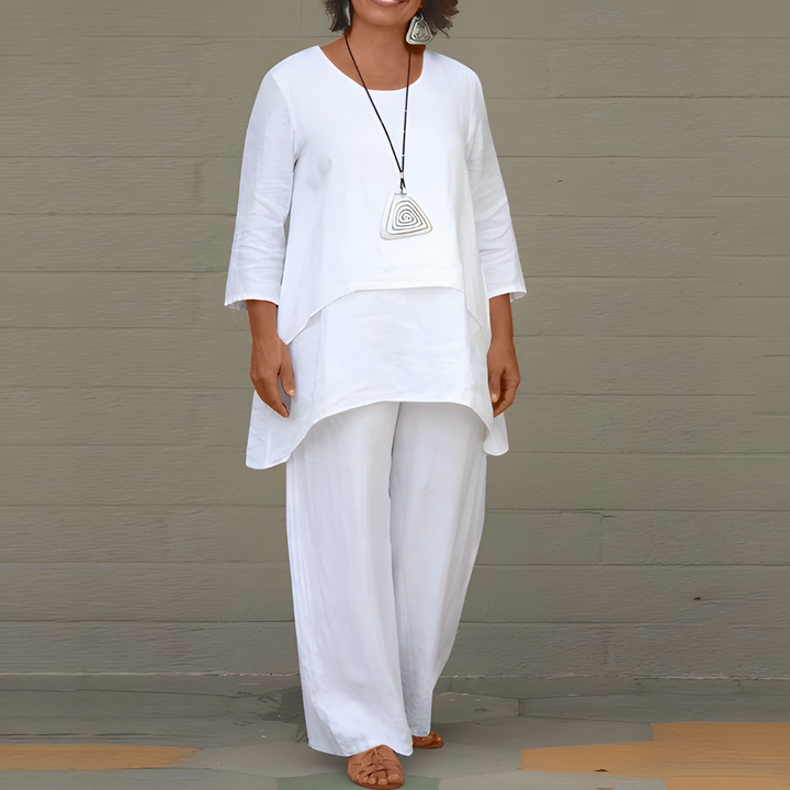 Liora | Wide-Leg Two-Piece Comfort Set