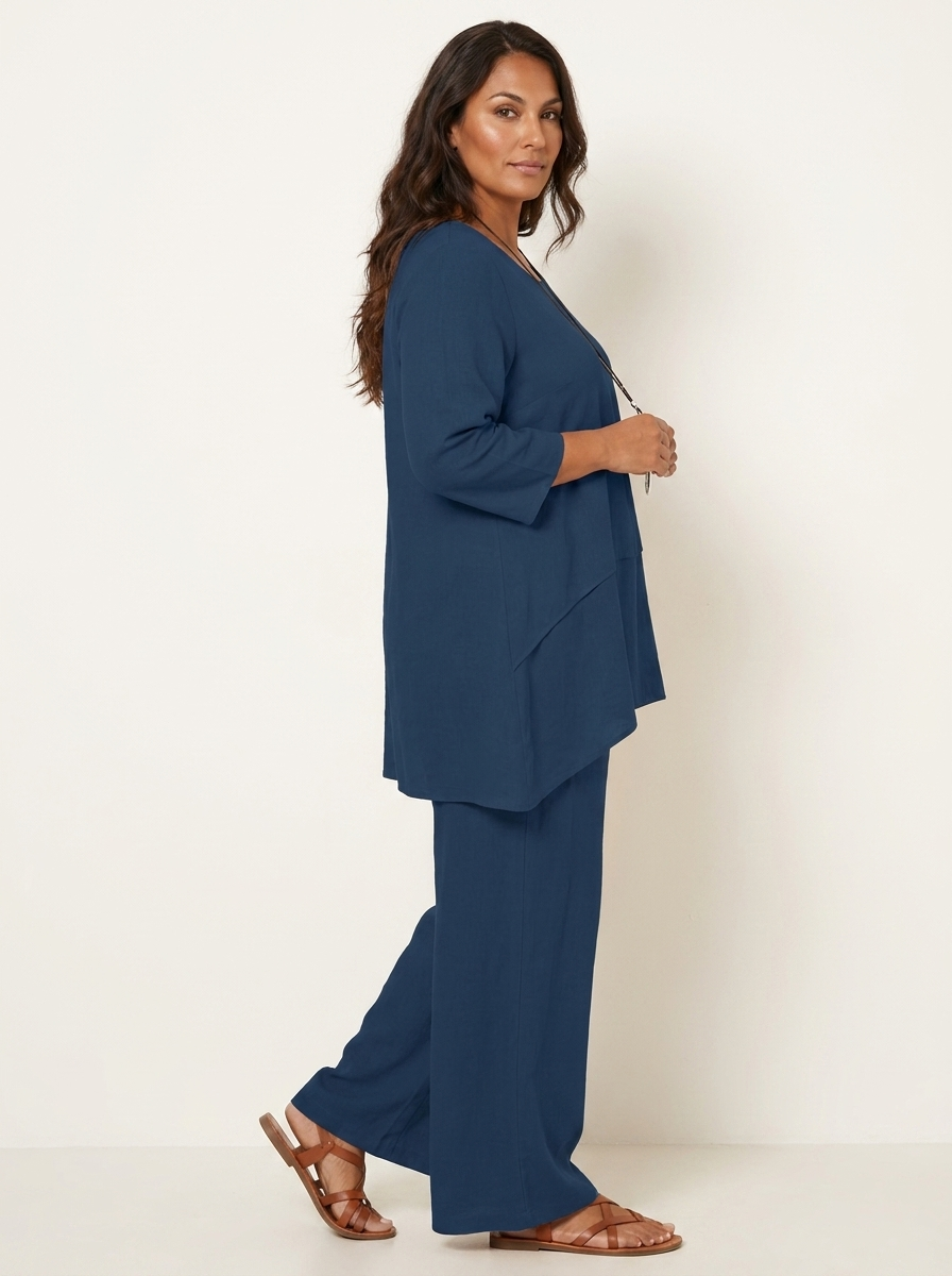 Liora | Wide-Leg Two-Piece Comfort Set
