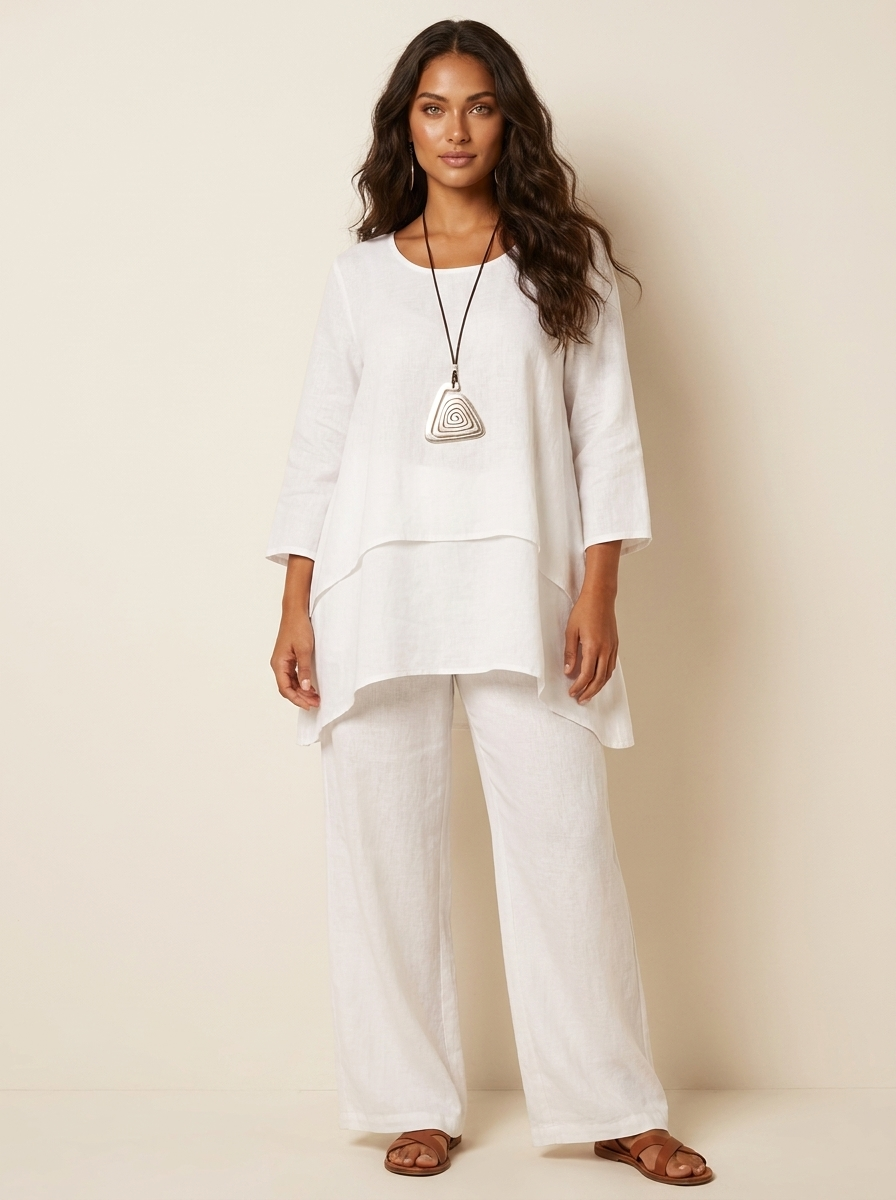 Liora | Wide-Leg Two-Piece Comfort Set