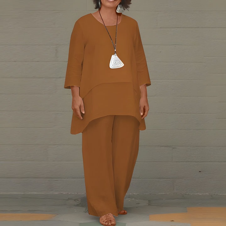Liora | Wide-Leg Two-Piece Comfort Set