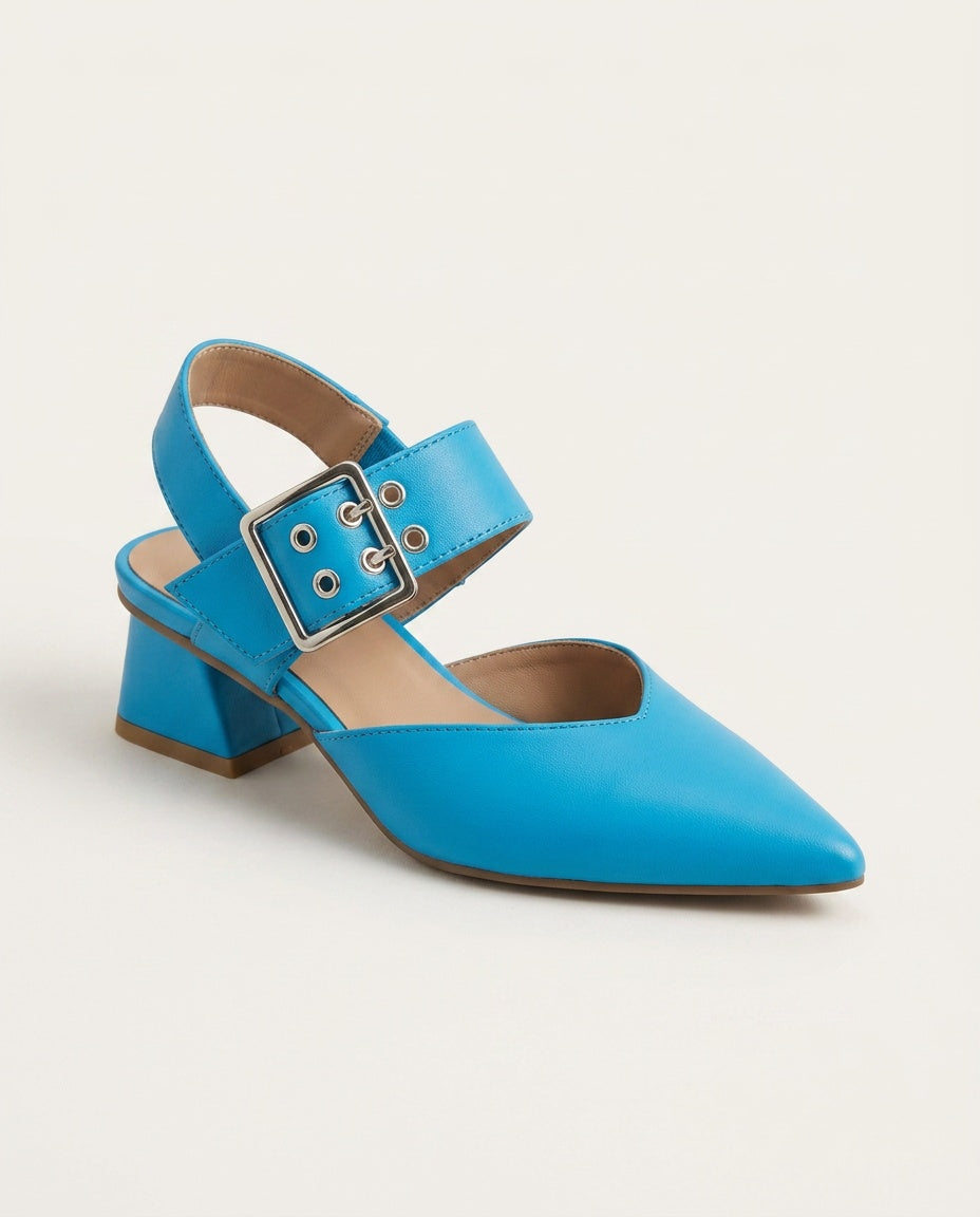 Varese | Two-Tone Slingback Heels
